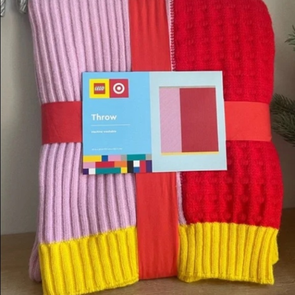 NWT Lego X Target Collection Throw Blanket